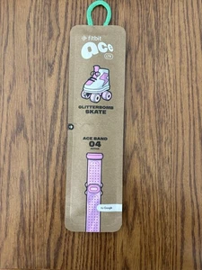 Fitbit - Ace LTE - Glitterbomb Skate Active Band - Rose - Photo 1 sur 2