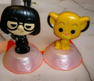 Simba Edna Modo 8 McDonalds Disney 100 Aniversario Happy Meal Juguete Decoración de Pasteles Foto 1 de 4