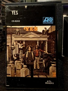 YES " Yes Band self titled " 1969 Cassette Rare Pink Tape Slip Case Vintage - Picture 1 of 5