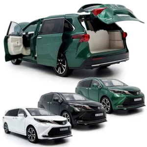 1:24 Toyota Sienna MPV Model Toy Car Diecast Toy Vehicle Boys Toys Kids Gifts - Picture 1 of 27