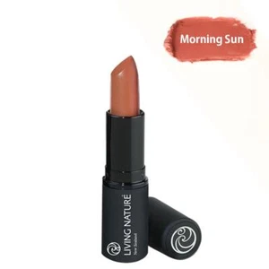 Living Nature Organic Natural Lipstick 02 Morning Sun 4g Long Lasting Colour - Picture 1 of 1