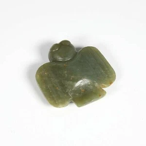 CHINESISCHER HONGSHAN-STIL JADE UMSCHALTVOGEL FORM GLÜCKVERHEISSENDES SYMBOL BUDDHISMUS - Bild 1 von 2