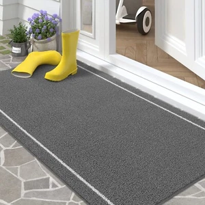 Color&Geometry Front Double Door Mats Outdoor: Large Doormat for Outside Entr... - Picture 1 of 7
