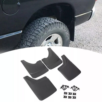 Guardabarros guardabarros para Dodge 02-08 Ram 1500 03-09 1500 2500 3500 sin llamaradas de guardabarros Foto 1 de 4