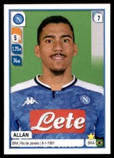 Panini Calciatori 2019-2020 - Allan Napoli No. 366