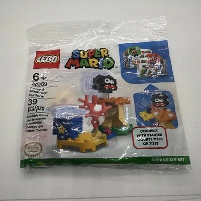 LEGO Super Mario Fuzzy & Mushroom Platform Expansion Set 30389 - Image 1 of 2