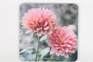 Chrysantheme Computer Mauspad 7,5" quadratisch, 5,5 mm dick - Bild 1 von 2