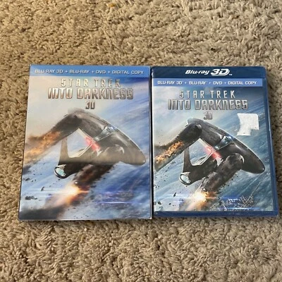 Star Trek: Into Darkness (Blu-Ray 3D+ DVD + Digital) Sealed W/ Lent. Slipcover - Image 1 of 4