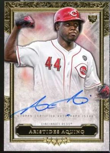 Aristides Aquino Rookie Card 2020 Topps Five Star Autographs #FSAAAZ - Picture 1 of 2