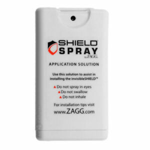 Zagg InvisibleShield Screen Protector Spray - New - Application Solution - Zagg