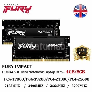 For IMPACT 4GB 8GB DDR4 2133 2400 2666 3200 Memory SODIMM Laptop RAM - Picture 1 of 8