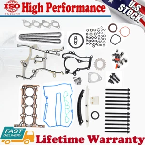 Head Gasket Bolts Set &Timing Chain Kit For 2012-2015 Chevrolet Cruze 1.4L Turbo - Picture 1 of 20