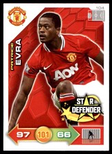 Panini Manchester United 2011-2012 Adrenalyn XL  Evra Star Defender #104
