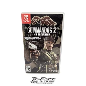 Commandos 2 HD Remaster Nintendo Switch CIB complete tested, free shipping! - Picture 1 of 2