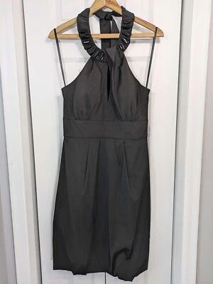 Vestido recto Donna Ricco nuevo con etiquetas para mujer talla 8 negro hasta la rodilla Foto 1 de 4