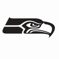 Seattle Seahawks NFL Football Vinyl Die Cut Car Decal Sticker - FREE SHIPPING