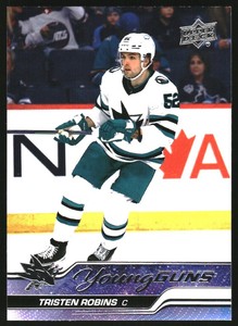 2023-24 Upper Deck #223 Tristen Robins YG RC 