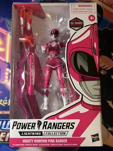 Power Rangers Lightning Collection Mighty Morphin Pink Ranger Cel Edizione Ombreggiata - Foto 1 di 10