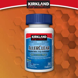 Kirkland Aller-Clear Non-Drowsy Allergy Loratadine 10mg 365 Tablets - Fresh! - Picture 1 of 7