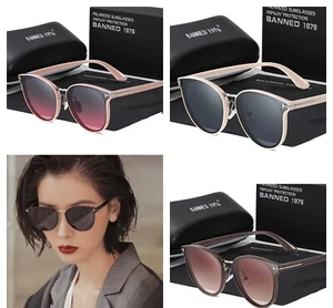 Gafas de sol polarizadas ojo de gato para dama aviación mujeres gafas para primavera verano tendencia - Imagen 1 de 17