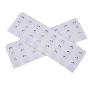 2 Pack Bra Extender Straps 8 Hook 3 Rows Adjustable Bra Extension Straps - Picture 1 of 5