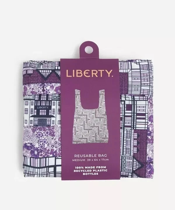 Liberty London Tudor Belle Folding Tote Bag -BNWT 100% Recycled - Image 1 of 4