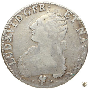 FRANCJA, 1 ECU, 1785 L, Ludwik XVI., KM# 564, piękny/bardzo ładny