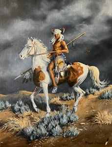 western art by Floyd Drown 'War Pony" - Picture 1 of 1