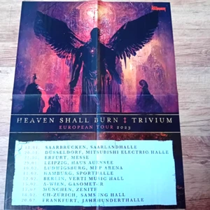 TRIVIUM - HEAVEN SHALL BURN - Poster ca 40 x 57 cm - Heavy Metal - Imagen 1 de 1