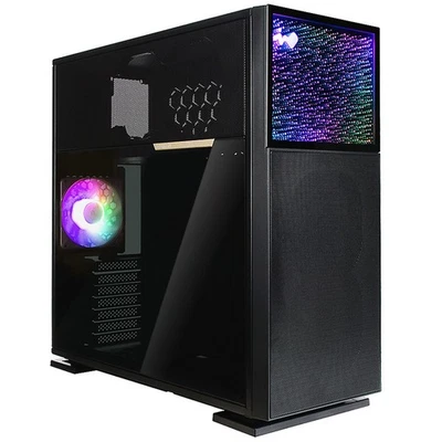 IN WIN Development N515 Midi-Tower Tempered Glass IW-CS-N515BLK-1AL120 - Immagine 1 di 4