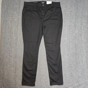 NYDJ Alina Leggings Black Jeans Size 16 x 30 Lift Tuck Stretch Slimming NWT - Picture 1 of 12