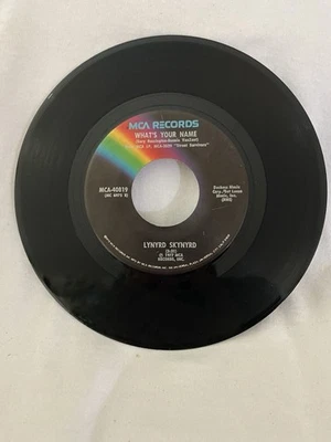 Lynyrd Skynyrd WHAT'S YOUR NAME I Know A Little MCA #40819 NM - Image 1 of 3