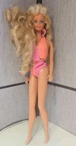 Vintage 1966 Twist 'n Turn Tan Barbie Doll Blue eyes Red/Blonde Hair Swimsuit #5 - Picture 1 of 4