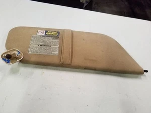 Tan Left Driver Sun Visor w/ Mirror | Fits 99 00 Ford F250 F350 - Picture 1 of 12