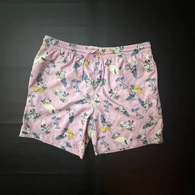 RSVLTS x Disney плавки мужской большой розовый Микки Маус гибридный эластичной шорты - Изображение 1 из 4