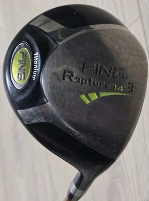 PING Rapture 3 Wood Titanium 14° Fairway Golf Club Aldila NVS 75-S 350 Shaft RH - Image 1 of 4