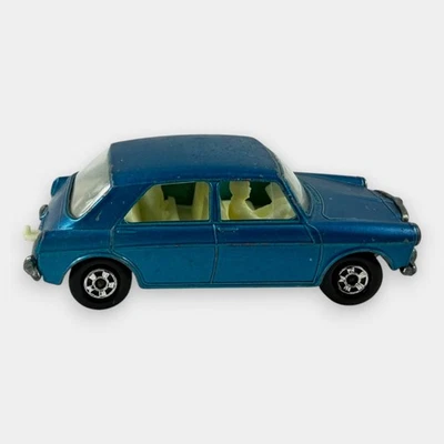 Matchbox Lesney Superfast No 64 MG 1100 Metallic Blue with driver and dog - Image 1 of 4