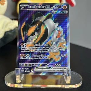 Iron Boulder ex 192/162 Pokémon Temporal Forces Ultra Rare - Picture 1 of 7