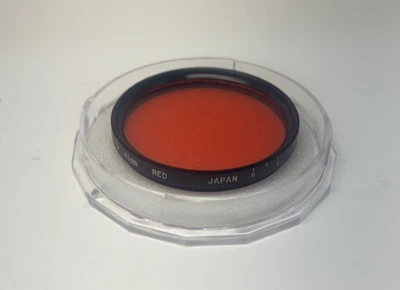 Spiratone 49mm Red Colorflow Filter - Image 1 of 3