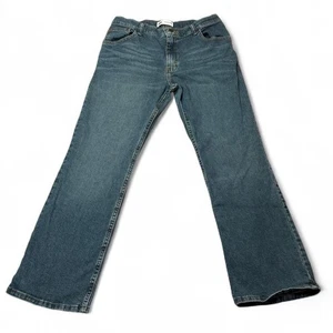 Classic Boot Cut Wrangler Jeans, Boys Husky Size 16 - Picture 1 of 6