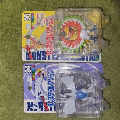 Pokemon Moncolle Monstruo Colección Lugia Ho-oh Figura Conjunto Sin Abrir Raro Foto 1 de 4