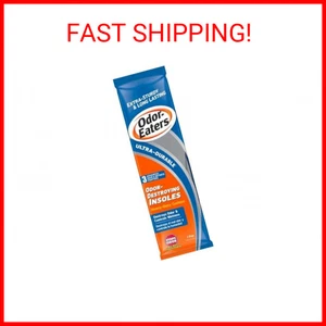 Odor-Eaters Blue Unisex Shoe Insoles, Control Odor and Wetness - Picture 1 of 1