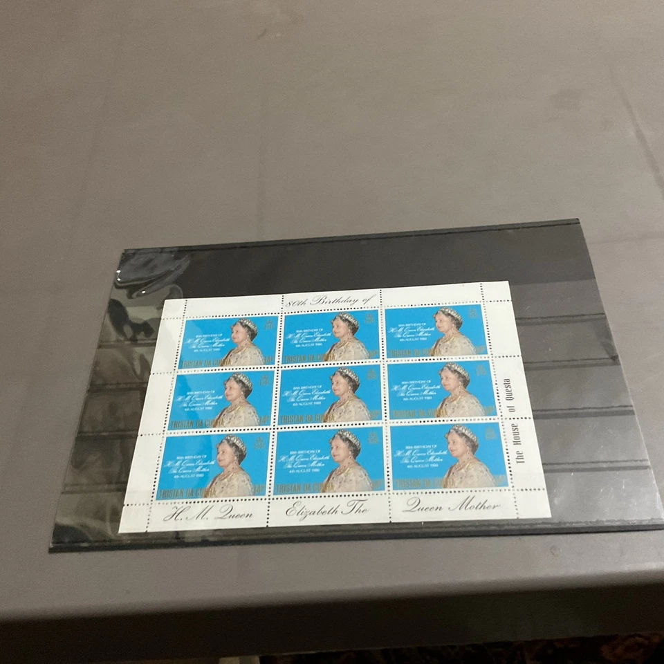 Mini hoja de sello Tristan Da Cunha MNH Foto 1 de 1