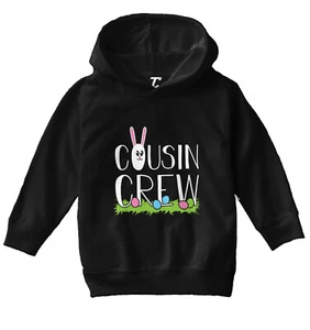Easter Cousin Crew - Family Best Friends Holiday Cute Toddler/Youth Hoodie - Picture 1 of 12