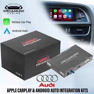 Kit de integración automática inalámbrico Audi A5 CarPlay y Android Foto 1 de 4