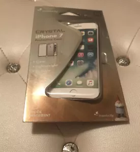 NUEVA Funda Travelocity Cristal Transparente Cobre Metálico iPhone SE2/8/7/6s/6 - Imagen 1 de 5
