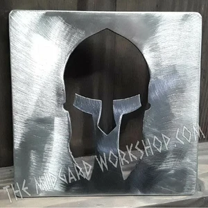 spartan metal stencil 6.5 x 6.5 inch wood working general purpose - Imagen 1 de 3