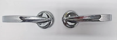 Manijas de puerta interiores izquierda/derecha C2AB-6422600-A 1957-63 Ford Falcon/Ranchero (663) Foto 1 de 4