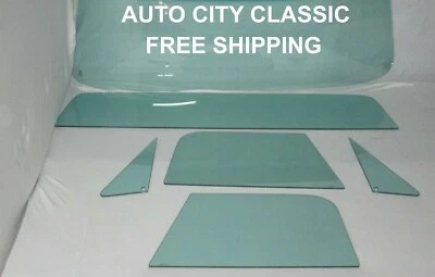 Ford Econoline Pickup Glass 1961 - 1967 Windshield Vent Door Flat Center Back - Image 1 of 3