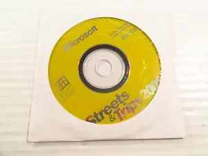 Microsoft Streets& Trips 2001 PC CD-Rom, FREE 2-3 Day Ship!!! - Picture 1 of 2